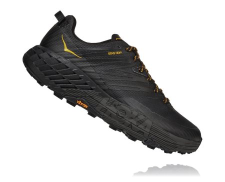 Hoka One One Speedgoat 4 Gore-tex Moški Trail Tekaški Čevlji Temno Siva / Temno Siva SI-926351W